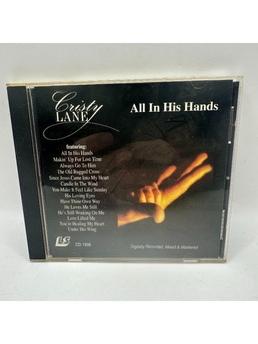 Cristy Lane All In His Hands CD 1988 Gospel Album LS Records USA